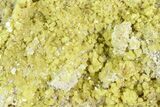 3.35" Sulfur Crystal Cluster - Steamboat Springs, Nevada - #129751-2